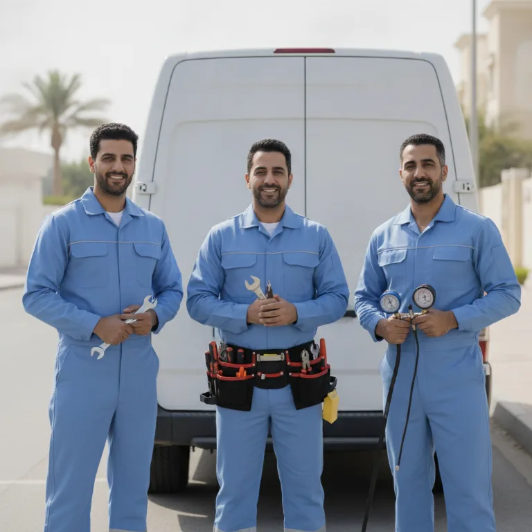 إصلاح مضخة حرارية فريق في ورسان